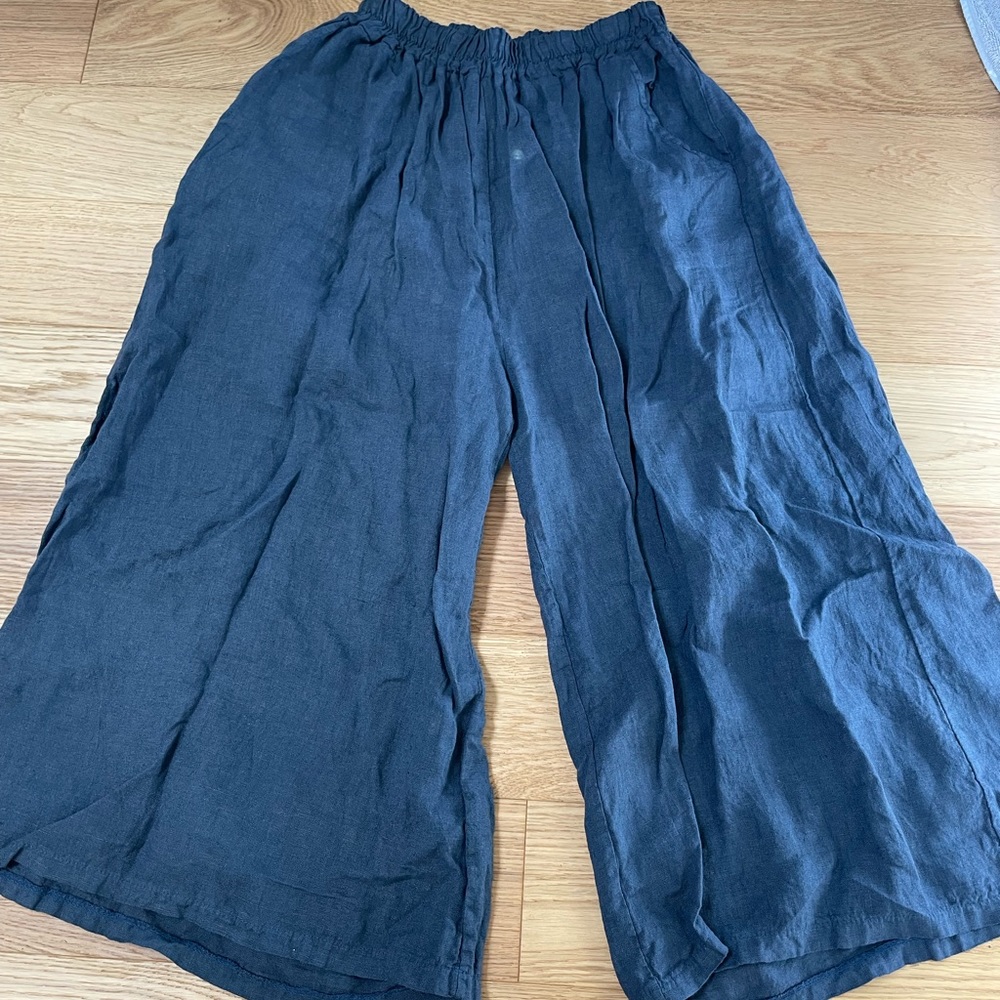 100% linen pants